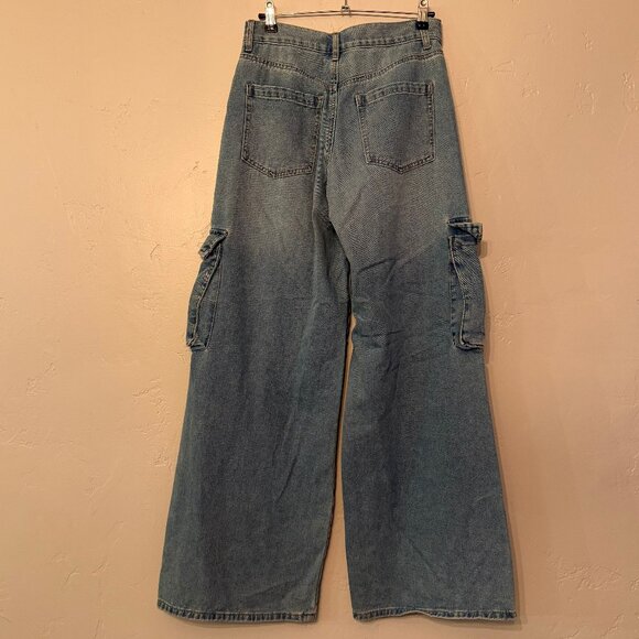 RSQ Cargo Pocket Low Rise Jeans Size 27 - Picture 3 of 6